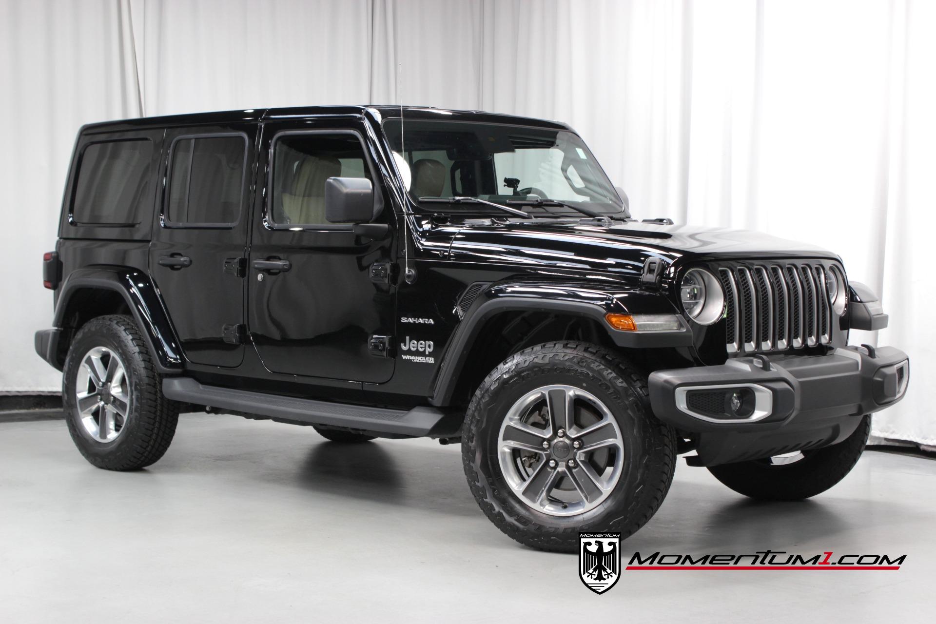 Used 2019 Jeep Wrangler Unlimited Sahara For Sale (Sold) | Momentum ...