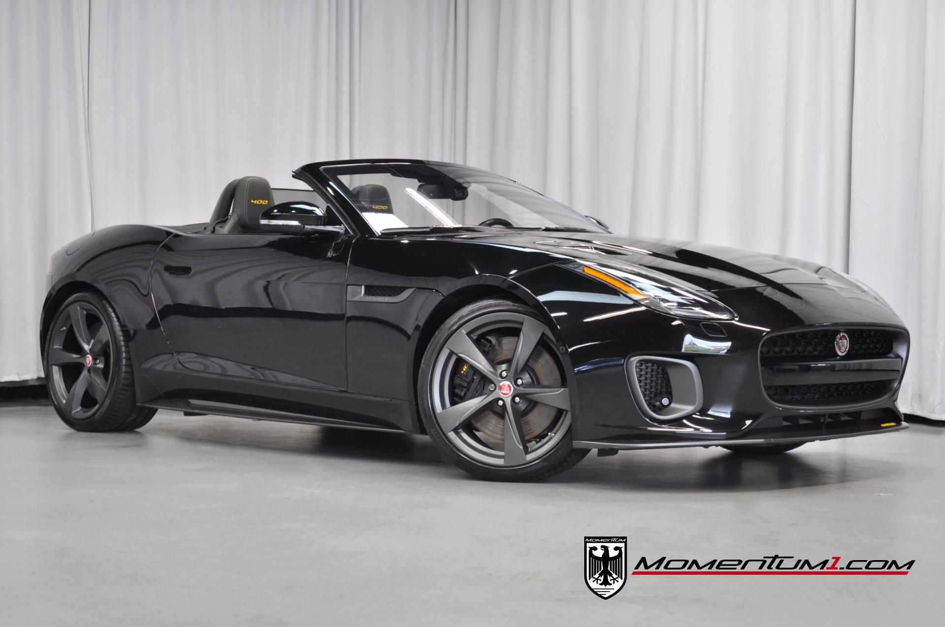 jaguar f type black convertible