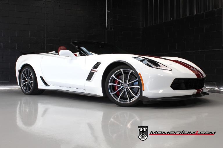 Used 2017 Chevrolet Corvette Grand Sport 3LT Convertible Spice Red Design Package for sale $64,973 at Momentum Motorcars Inc in Marietta GA