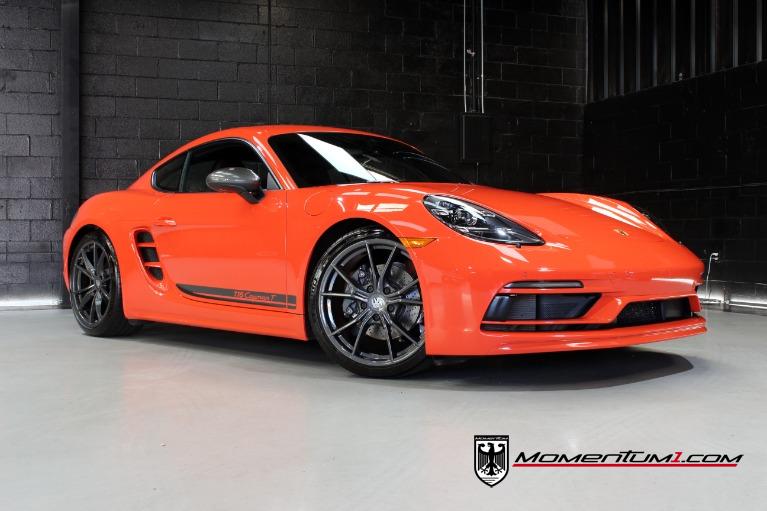 Used 2021 Porsche 718 Cayman T Sportdesign Package 6-Speed Manual for sale $64,971 at Momentum Motorcars Inc in Marietta GA