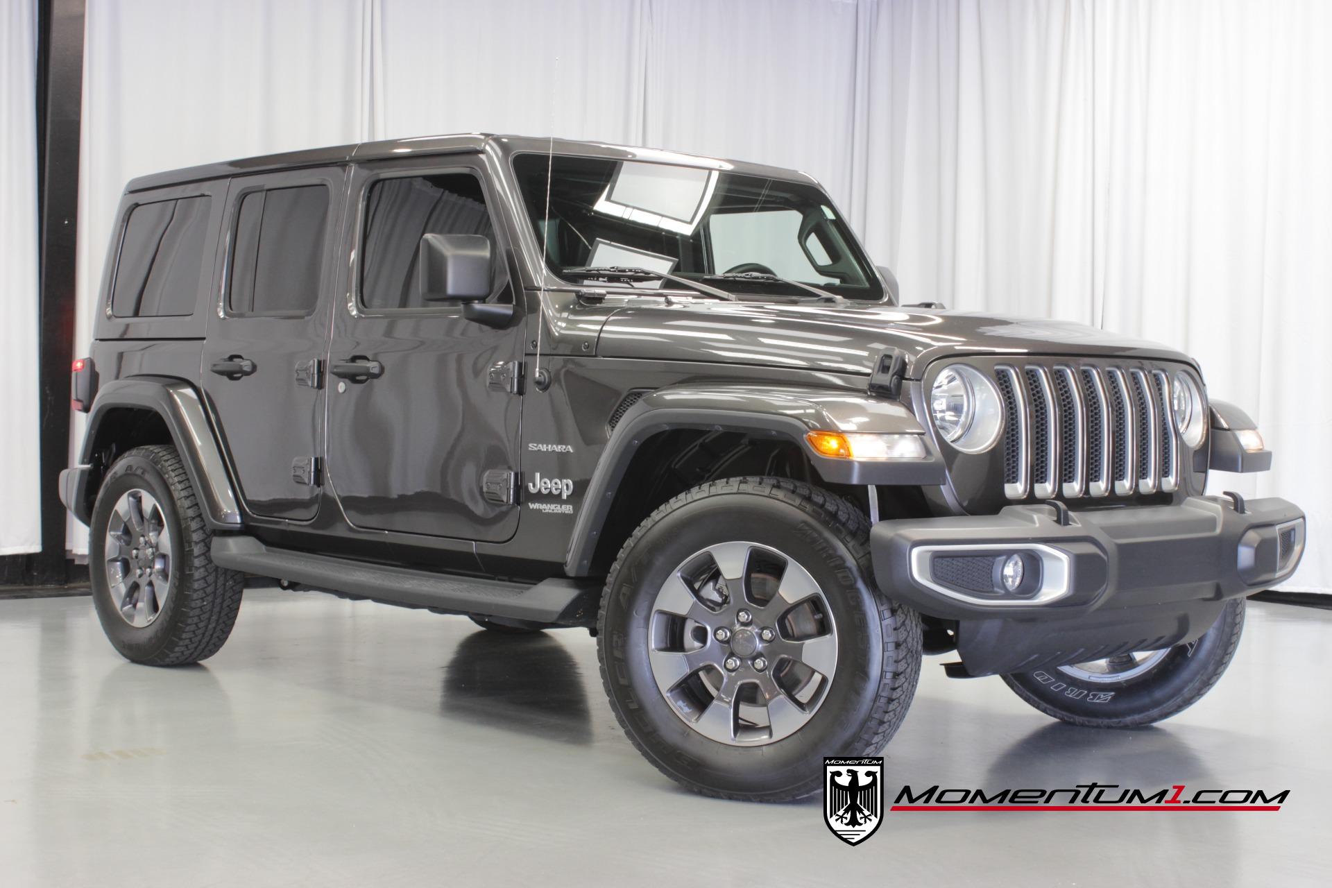 Used 2018 Jeep Wrangler Unlimited Sahara For Sale (Sold) | Momentum ...